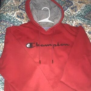Champion Red Hoodie